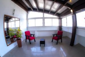 Zona de estar de Hotel Nacional Inn Porto Alegre - Próximo ao Complexo Hospitalar Santa Casa e UFRGS