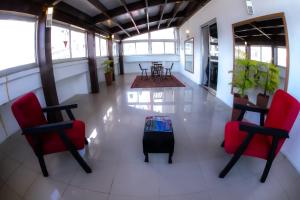 Zona de estar de Hotel Nacional Inn Porto Alegre - Próximo ao Complexo Hospitalar Santa Casa e UFRGS