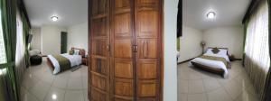 Voodi või voodid majutusasutuse Apartahotel Vincent Suites toas