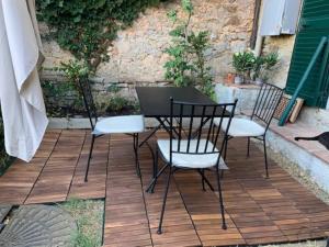 Balkón alebo terasa v ubytovaní Casa antica Maremma Toscana
