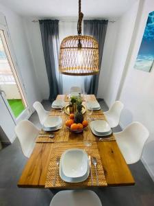 A seating area at Apartament Azul/Torrevieja