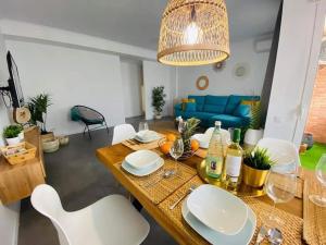 A seating area at Apartament Azul/Torrevieja