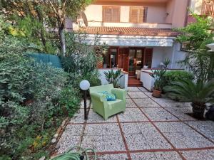 A garden outside Villa Iris - Mondello