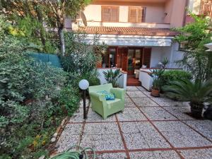 A garden outside Villa Iris - Mondello
