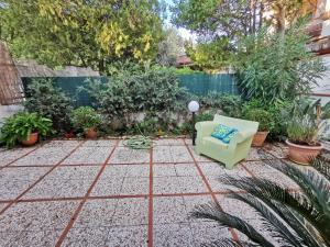A garden outside Villa Iris - Mondello