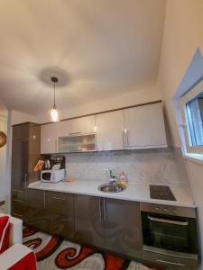 Η κουζίνα ή μικρή κουζίνα στο Bjelašnica apartman +3 φωτογραφίες