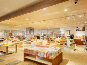 a store filled with lots of items on display at Yukai Resort Premium Hotel Ranpu in Hirado