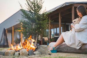 Hosté ubytování GLAMPREMIER Setouchi
