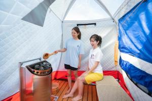 Hosté ubytování GLAMPREMIER Setouchi