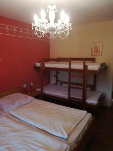 Postel nebo postele na pokoji v ubytování Apartment Christopherhof 56 Grafenwiesen