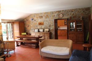 Posezení v ubytování Casa de Panque