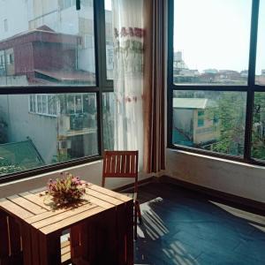 Balkón nebo terasa v ubytování Sunny Hanoi Homestay