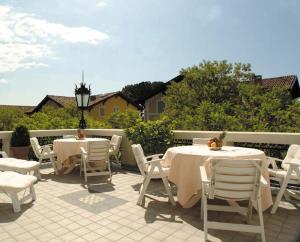 Balkón alebo terasa v ubytovaní Hotel Villa Erica