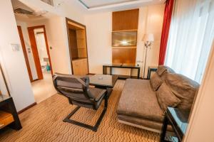 Zona de estar de Sun And Sands Downtown