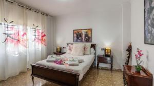 Posteľ alebo postele v izbe v ubytovaní Villa de los Sueños Atarfe by Ruralidays + 30 fotografií