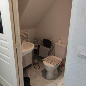 Salle de bains dans l'établissement Luthin's Home