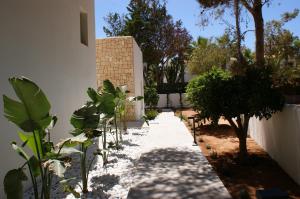 A garden outside Extravagant Ibiza Villa Casa Tranquila Sargamassa 5 Bedrooms Fantastic Sea Views Private Pool Santa Eulalia
