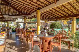 Restaurace v ubytování Pousada Praia Bela