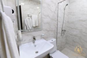 Vannituba majutusasutuses Palermo Hotel