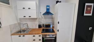 Kuchyňa alebo kuchynka v ubytovaní 158 - Urban Louis Vuitton Flat in Montorgueil
