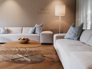 A seating area at Hotel Rudolf