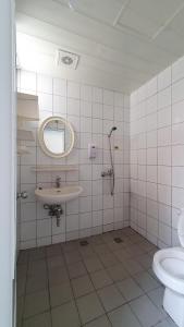 Koupelna v ubytování Lang Jiao Ya She Homestay