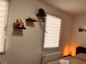 Ένα ή περισσότερα κρεβάτια σε δωμάτιο στο Zentrale beautiful Apartment in Koblenz