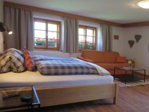 Posteľ alebo postele v izbe v ubytovaní Lili's Appartements