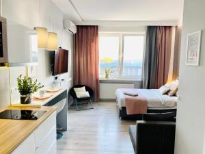 Posedenie v ubytovaní Exclusive Apartments Smolna