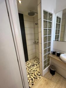 Kúpeľňa v ubytovaní Haus am Wanderweg