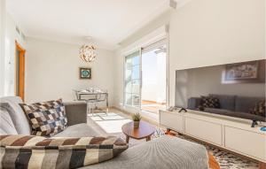 A seating area at Gorgeous Apartment In Benalmádena