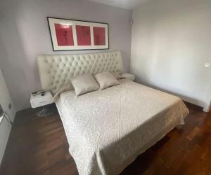 Postel nebo postele na pokoji v ubytování Luxury apartamento en río real