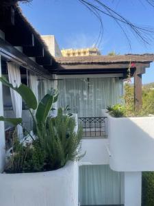 Balkón nebo terasa v ubytování Luxury apartamento en río real