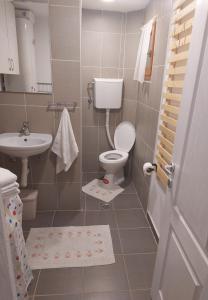 Koupelna v ubytování Udahni prirodu