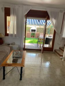 Posezení v ubytování Casa de playa