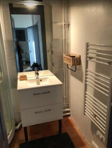 Kúpeľňa v ubytovaní Le Joyau caché - Superbe appartement tout équipé Centre Vichy proche Gare et thermes - Cures