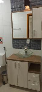 Koupelna v ubytování Casas Bom Sono