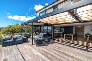 Posezení v ubytování Moana Retreat - Stay Waiheke