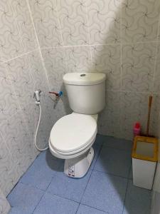 a bathroom with a white toilet in a room at 2 Bed Sunset Seaview Good View House Y in Ko Yao Noi
