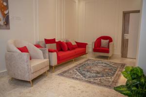 Area soggiorno di فندق المدينة القديمة Old Town Hotel