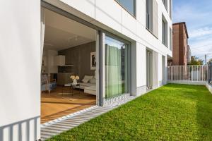 Vonkajšia záhrada v ubytovaní S35 Apartments Gdynia Orłowo