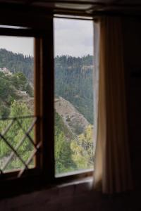 山景或在公寓看到的山景