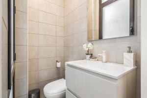 Koupelna v ubytování Apartamento en excelente ubicación, centro de Barcelona