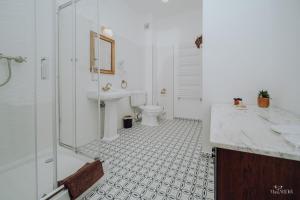 Kúpeľňa v ubytovaní Apartamenty Lokalna