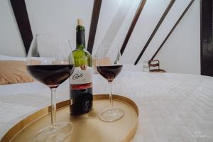 Nápoje v ubytovaní Apartamenty Lokalna