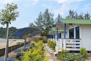 Zahrada ubytování Agonda island view