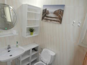Koupelna v ubytování Hostal RENCH
