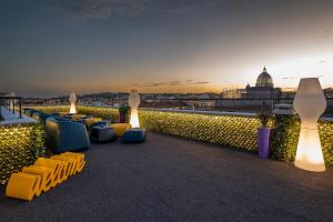 Część wypoczynkowa w obiekcie Hotel Relais Dei Papi