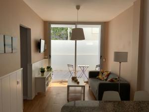 Posezení v ubytování La Garita Bay Apartments