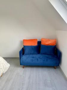Część wypoczynkowa w obiekcie Vive la vie - maison de famille à Mers proche mer